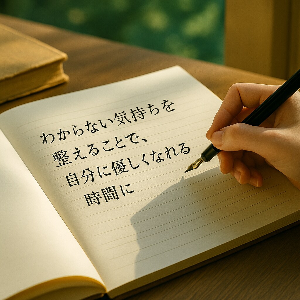 言葉にならない気持ちの整理をお手伝いします わからない気持ちを整えることで、自分に優しくなれる時間に イメージ1