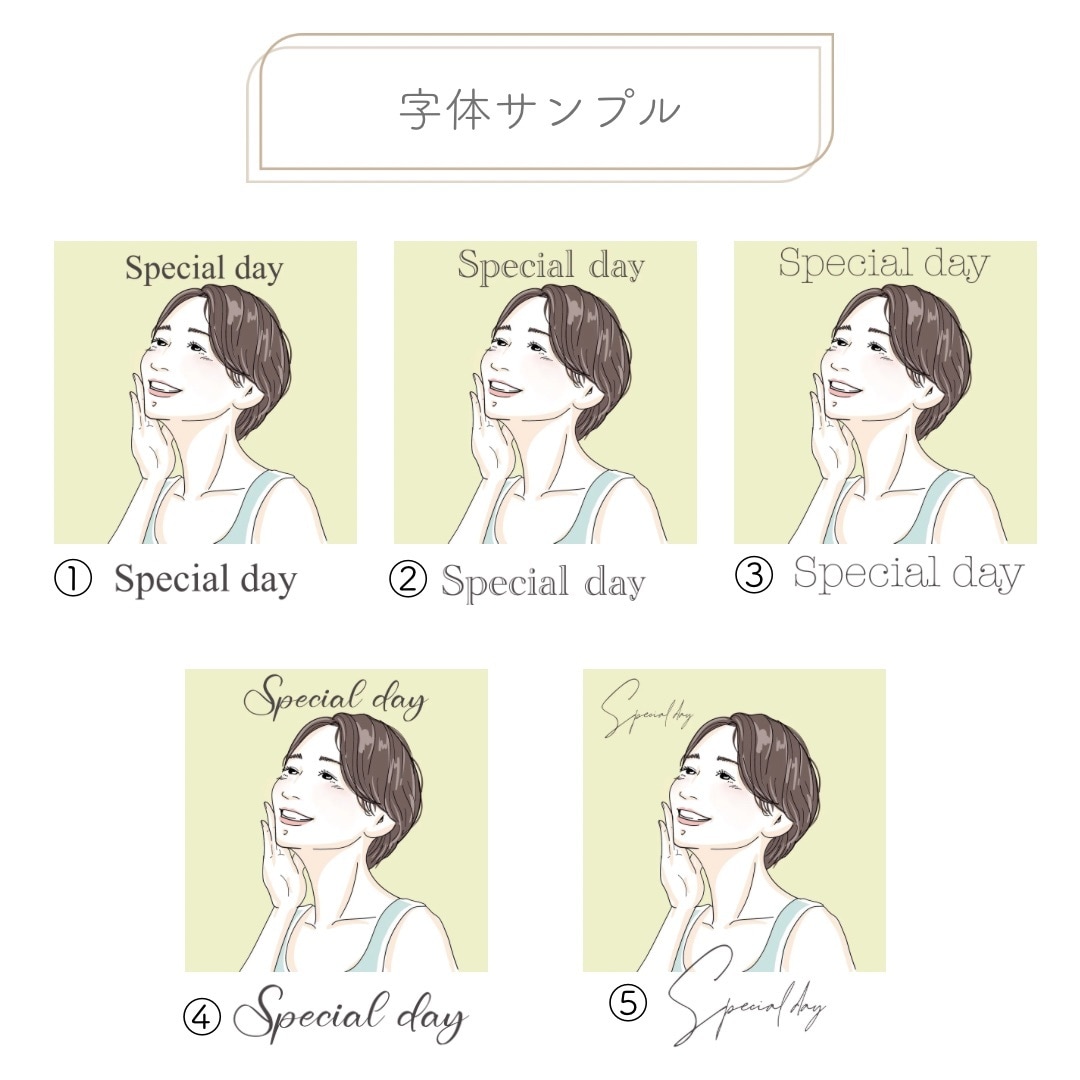 商用◎表情変更無料！ かわいい線画アイコン描きます 清涼感ある似顔絵イラスト◼︎名刺やショップカードにおすすめ！ イメージ8