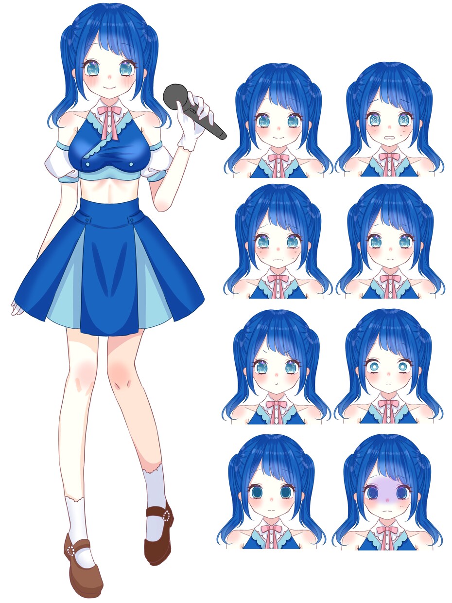 TRPGの立ち絵制作します あなたの探索者の立ち絵を制作します♪ イメージ2