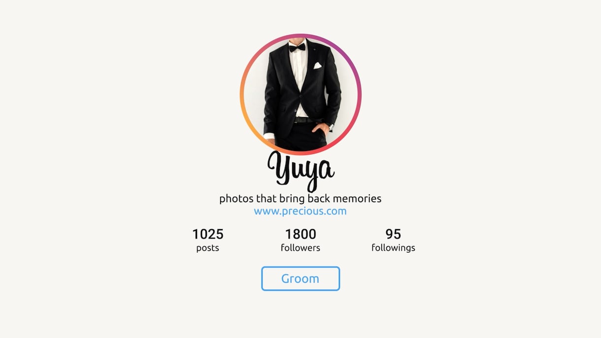 ポップで可愛いインスタ風プロフィール映像作ります 『インスタ＋TikTok風』可愛いがいっぱい詰まったムービー イメージ3