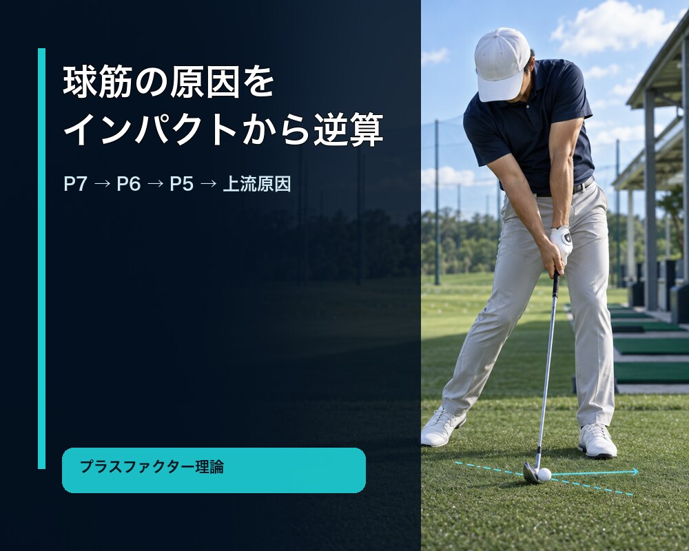 プロがスイングの根本原因を動画で診断します フェース向き×クラブパスから最優先の1点を特定 イメージ3