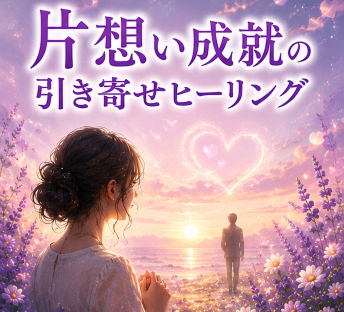無理めの恋も引き寄せて近道成就ヒーリングします 片想いから両想いへ♡思いを現実に変える遠隔霊視ヒーリング イメージ1