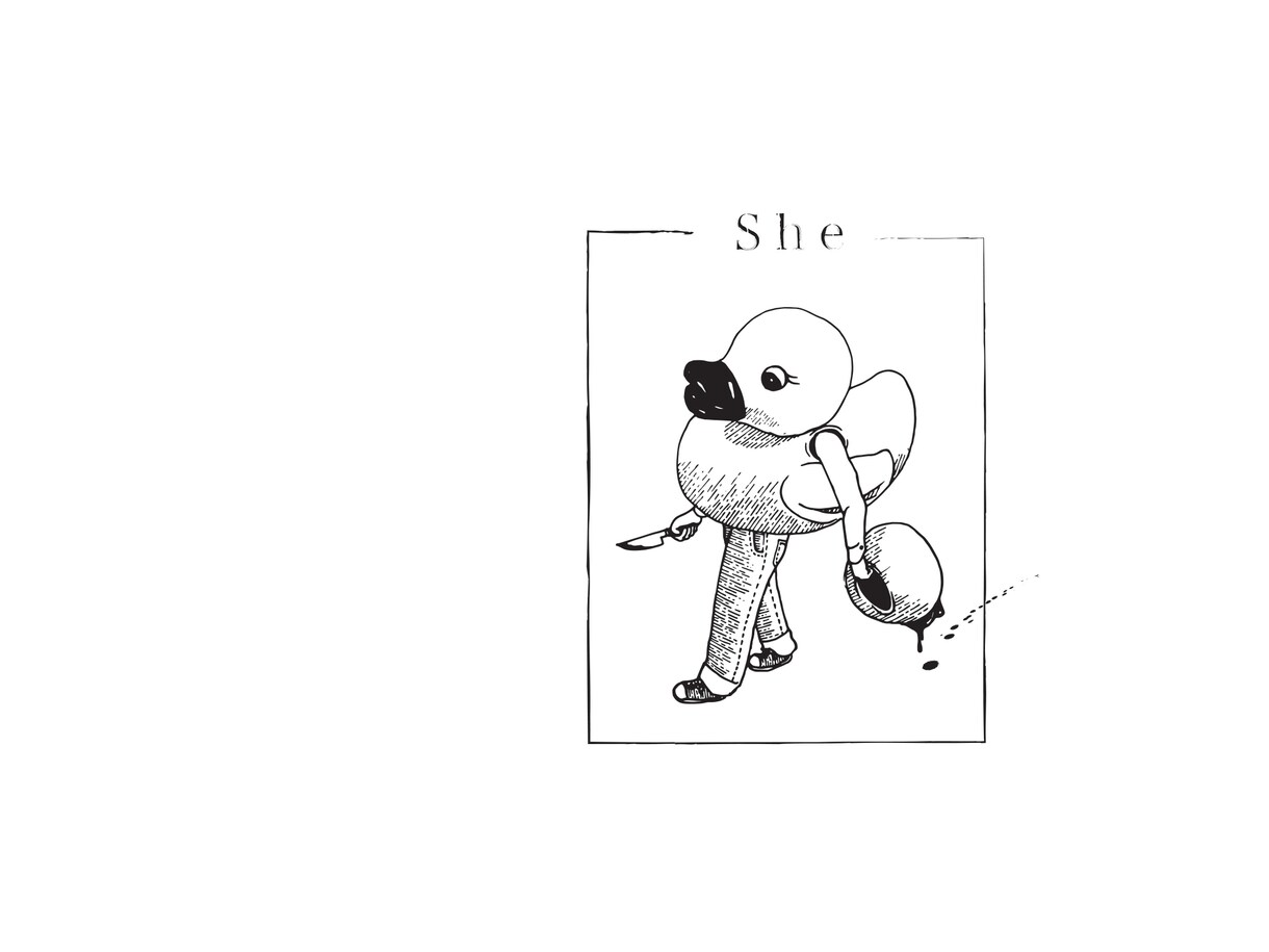 シンプルで独特な世界観を持った線画をご提案します お店や名刺デザインに変わったロゴやイラストをお求めの方に！ イメージ8