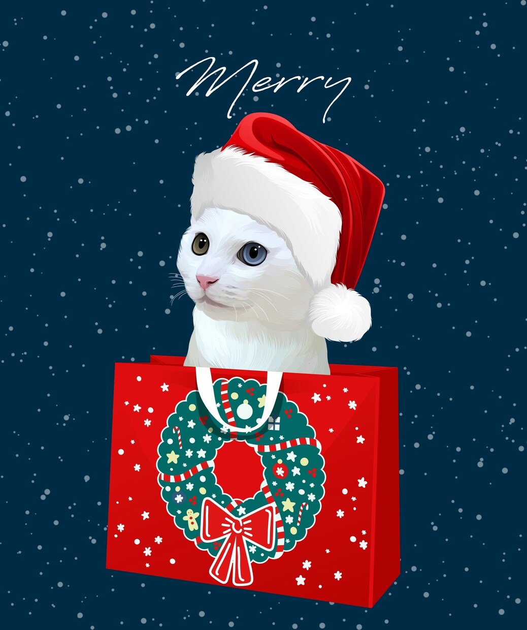 クリスマス限定 | 世界に１つだけのアート作ります 他と一味違った高クオリティ【ペットイラスト／数量限定】 イメージ3