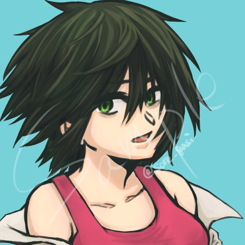 SNSアイコン描きます 厚塗りのシンプルでクールなイラストです イメージ3