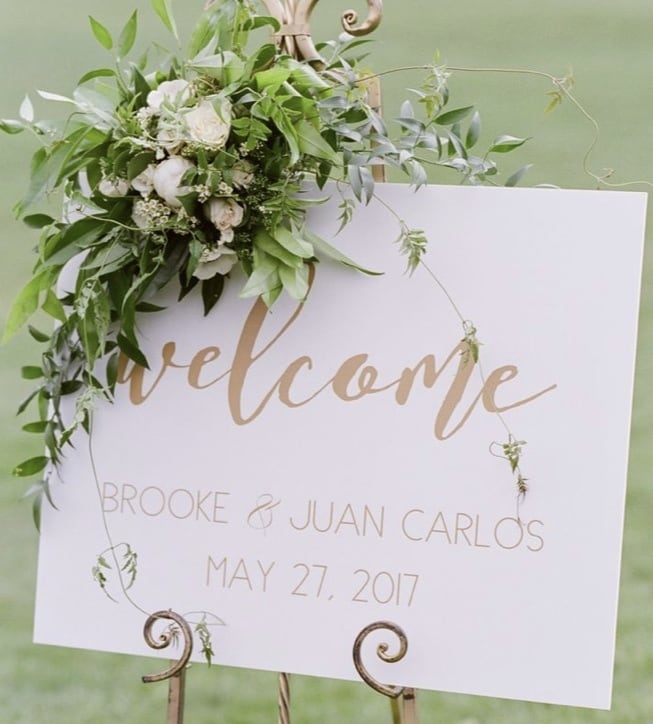 オシャレな結婚式のwelcomeボード描きます 結婚式のwelcomeボードで周りと差をつけたい貴方へ イメージ1