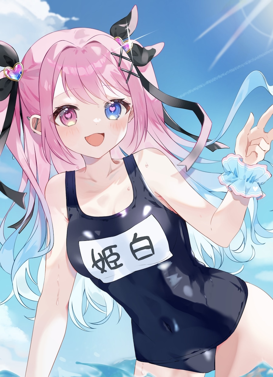 キラキラ透明感のあるイラスト制作します 歌ってみたやグッズイラスト、三面図の制作も！ イメージ2