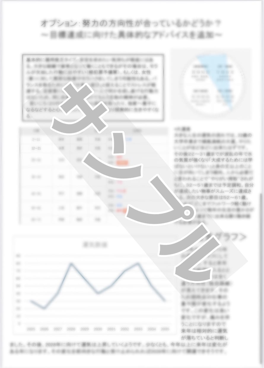 仕事運を算命学でみます 現実的な東洋占《初回モニター価格》 イメージ2