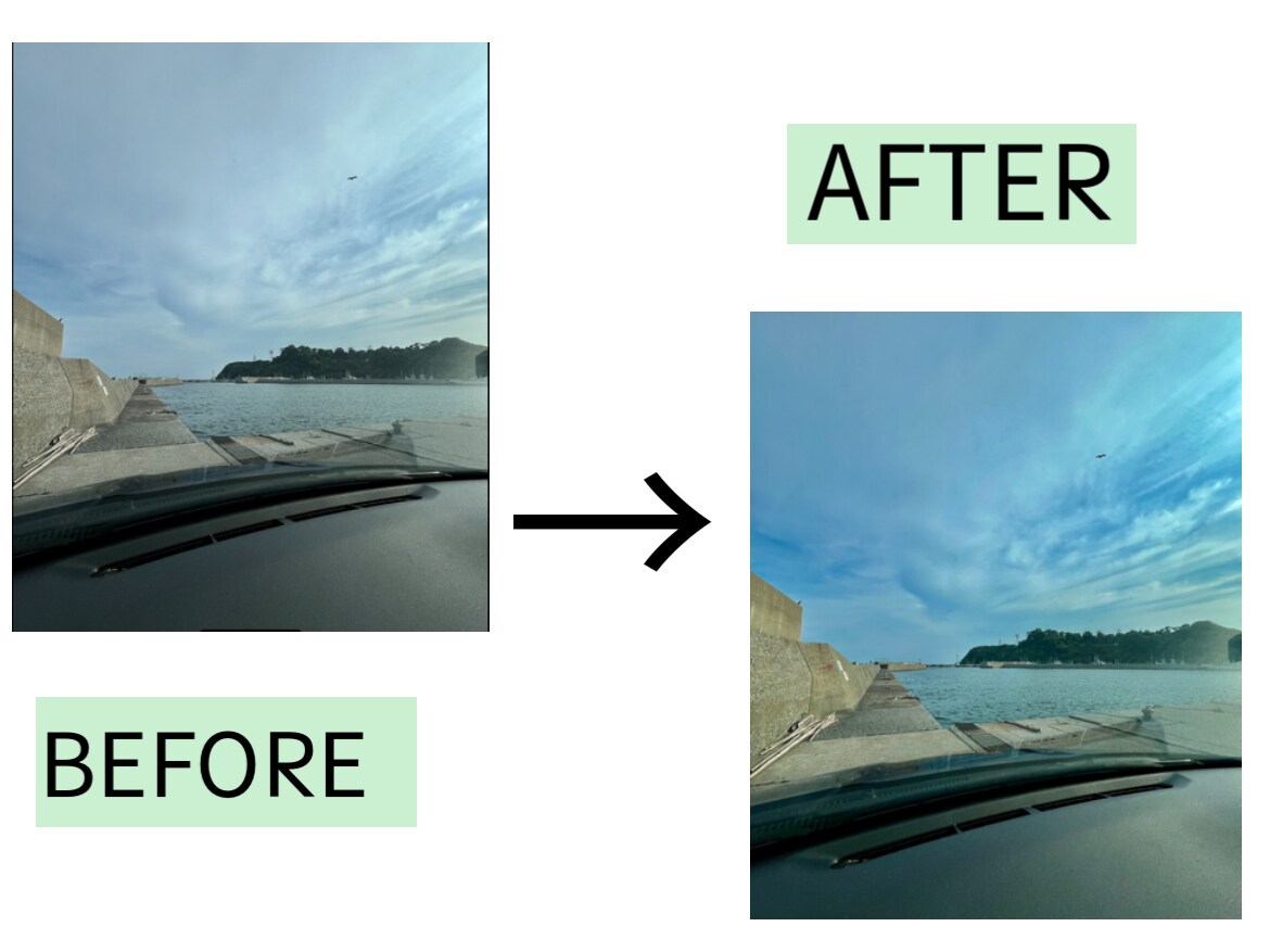 旅行の景色や食べ物などの写真を彩り豊かに加工します 思い出の写真などを加工してより良い写真にする。 イメージ4