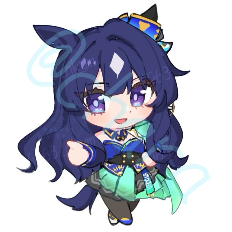 シンプル可愛いデフォルメ描きます あなたのキャラクターを私のミニキャラで可愛く描きます！ イメージ3