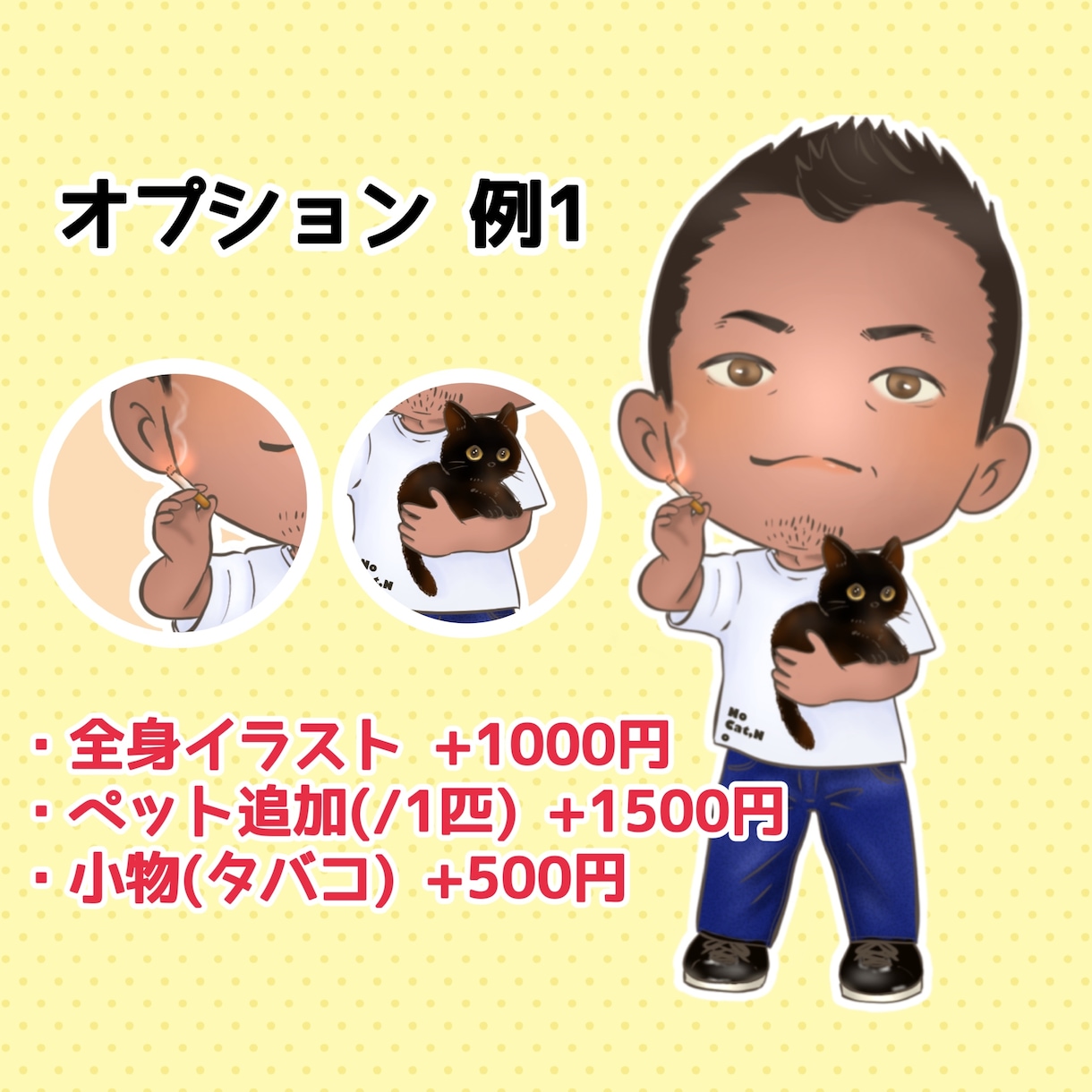 ミニキャラで可愛い似顔絵をお描きします あなたらしさ溢れる可愛いミニキャラ似顔絵をお作りします！ イメージ2