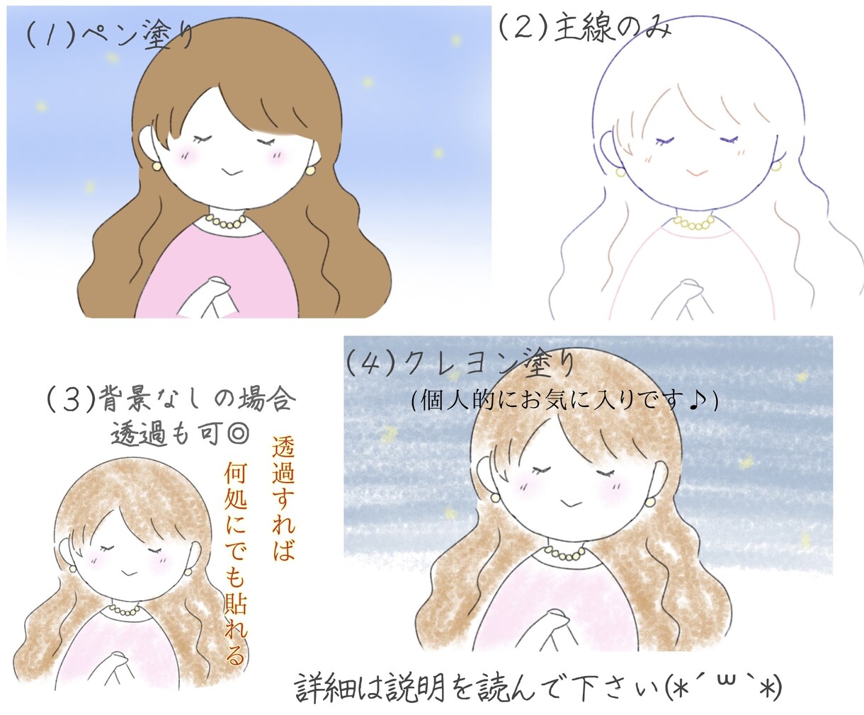 早く！安く！ゆるくて癒されるイラストを描きます イメージ通りに仕上がる様に最後まで丁寧ご対応させて頂きます♪ イメージ2