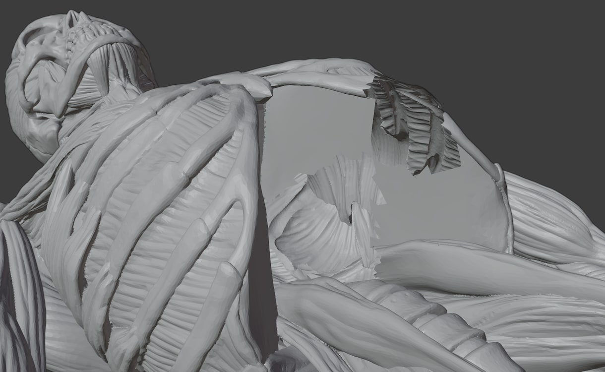 3Dデータ修復/テクスチャ改・容量軽減します ポリゴンリメッシュ　テクスチャ修正何でもお任せ下さい。 イメージ2