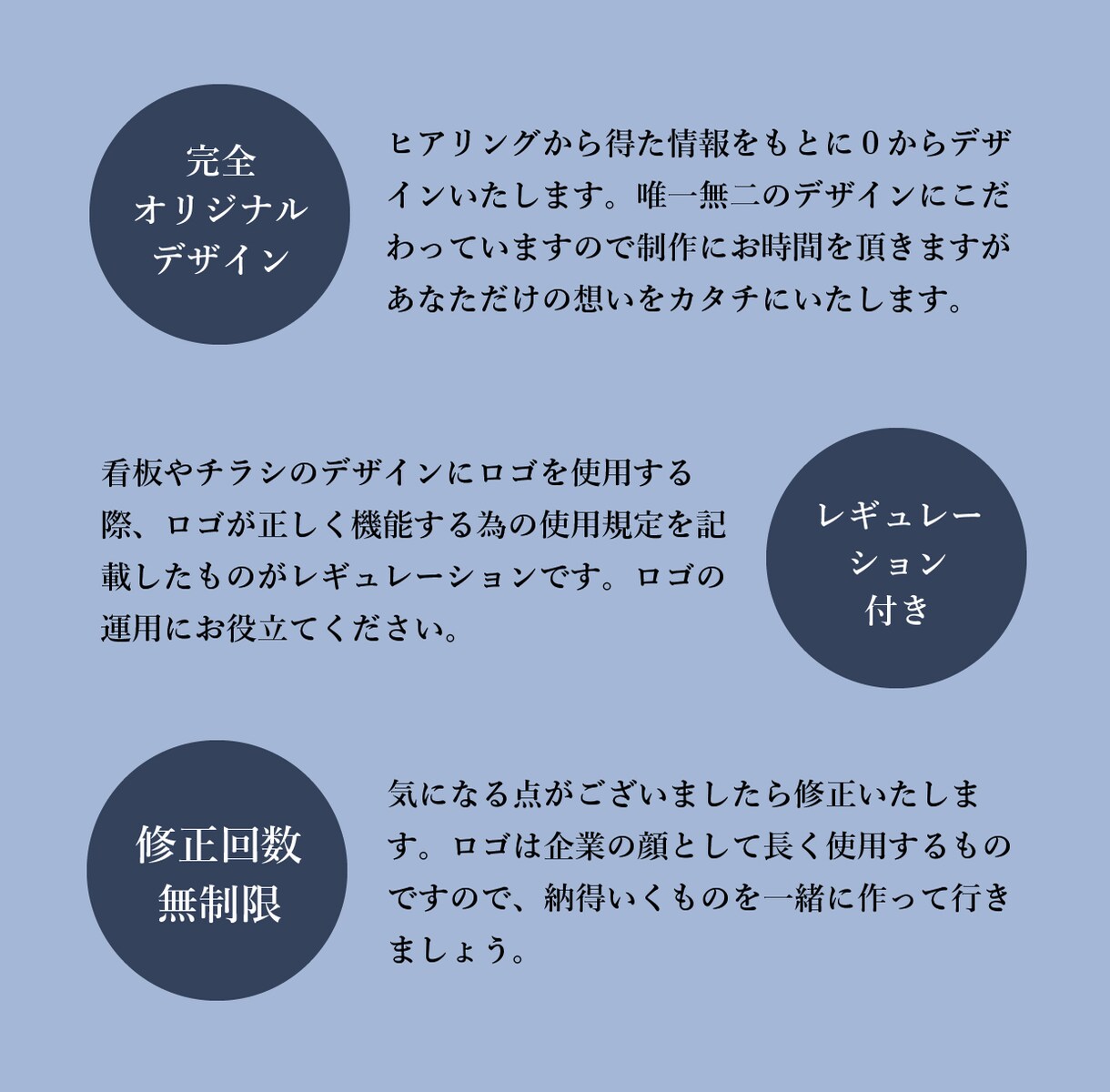 プロによるロゴデザイン。“世界に１つ”を届けます 【ココナラ開設記念】元制作会社デザイナーがロゴデザイン イメージ4