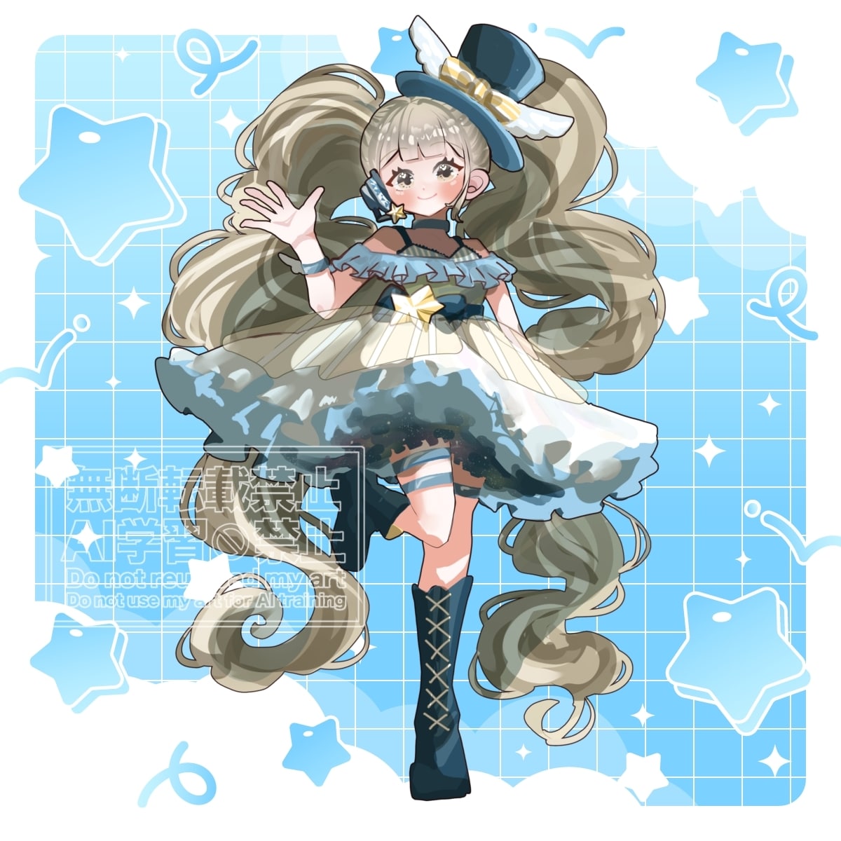 完成品 女の子 かわいい 立ち絵販売します アイドル風 IRIAM TRPG 完成品立ち絵イラストです イメージ2
