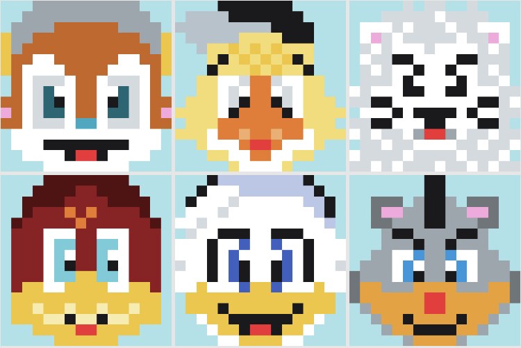 ドット絵でSNS用アイコン作ります あなたの個性をドット絵で表現します イメージ6