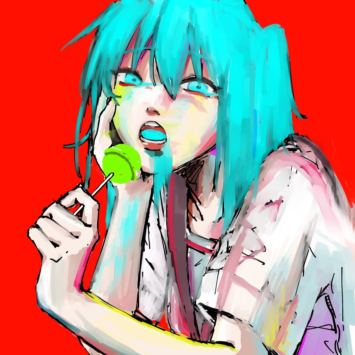 厚塗り、背景込1枚絵描きます あなた好みの1枚をすぐに描きます！ イメージ2