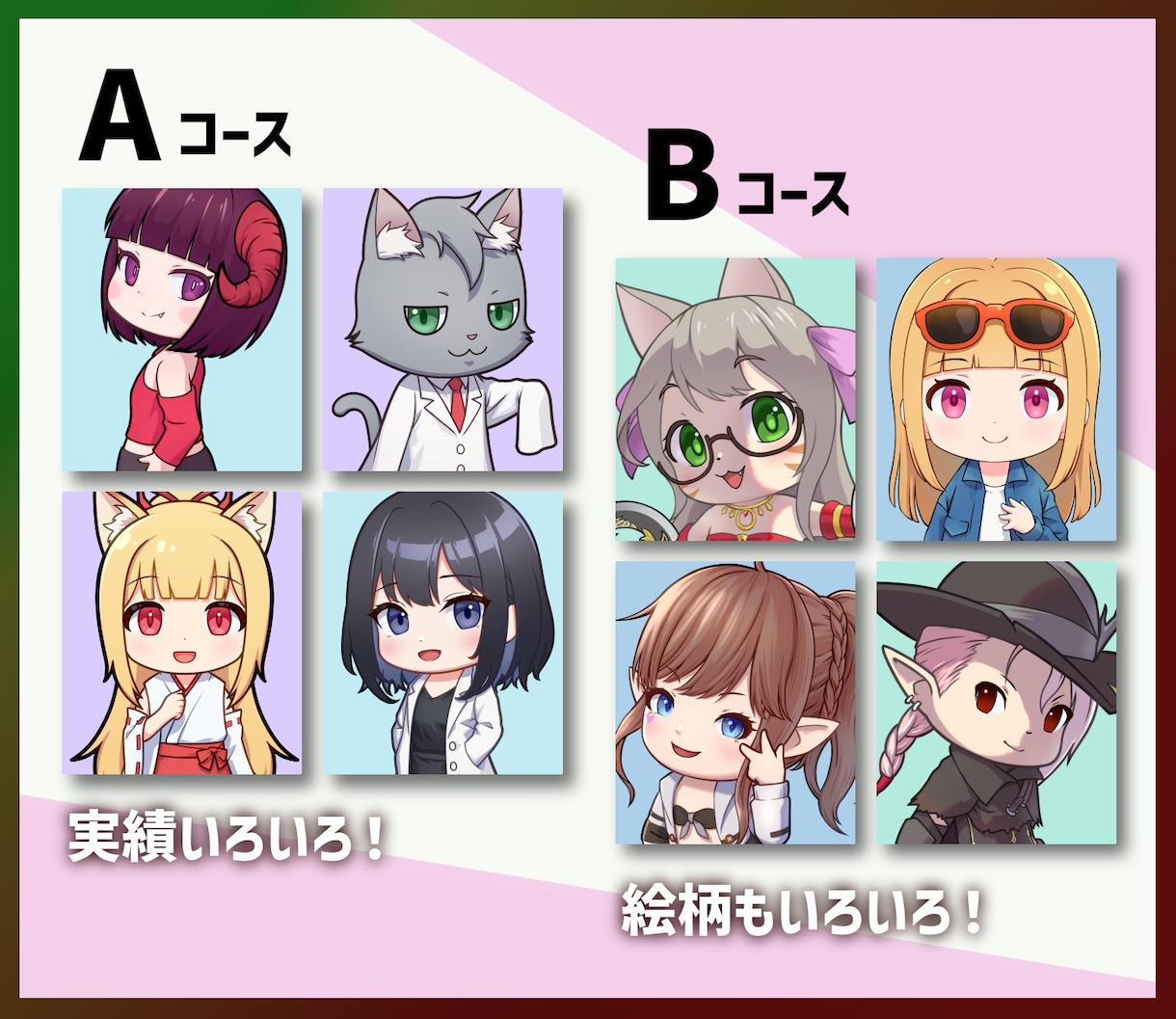高品質！ミニキャラ制作いたします しかも格安！あなたのご希望伺わせてください！ イメージ4