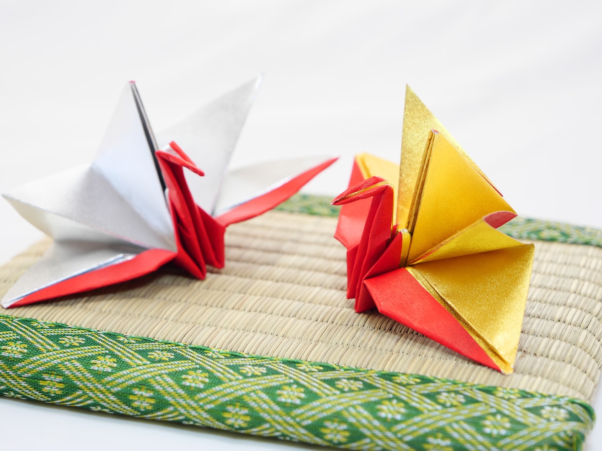 祝い鶴（折り紙）の制作代行します ホテルのアメニティ、祝いの席にいかがですか？ イメージ3