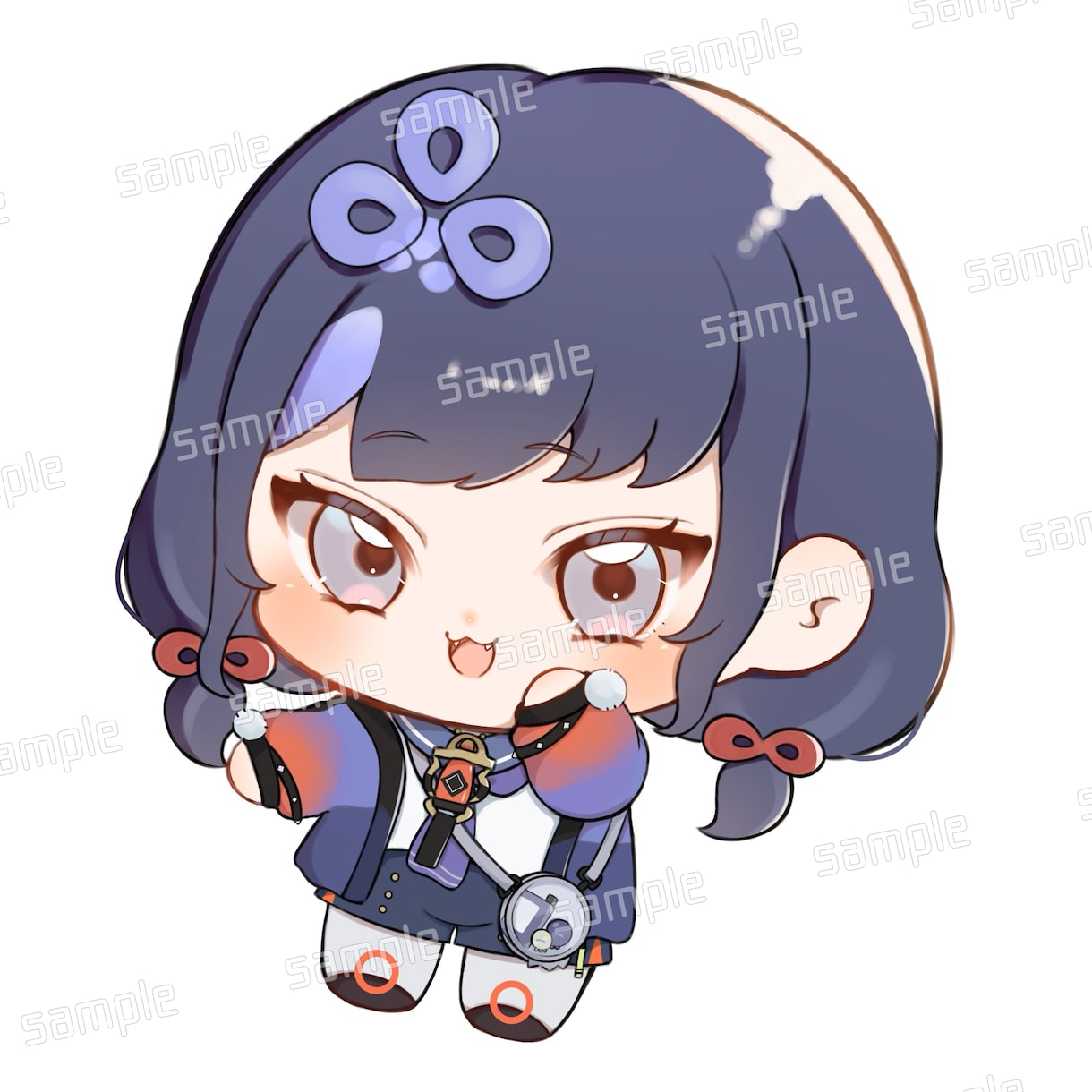 ちまっとしたミニキャラを描きます 鮮やかで可愛いミニキャラを描きます イメージ1