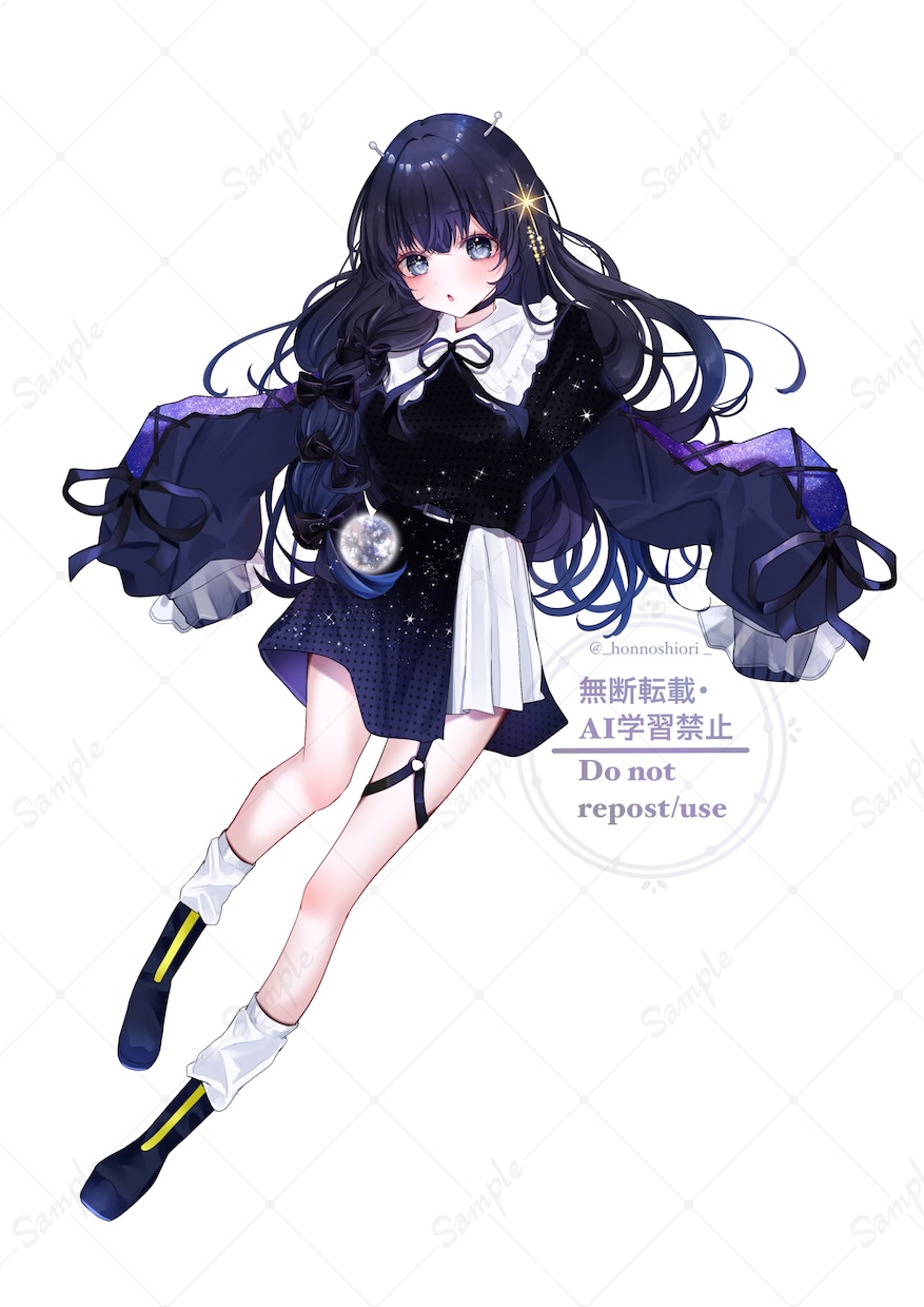 一枚絵、MVイラストなど目を惹くキャラを描きます 歌ってみた、パネル開け、記念、サムネ、特典など対応中です！！ イメージ2