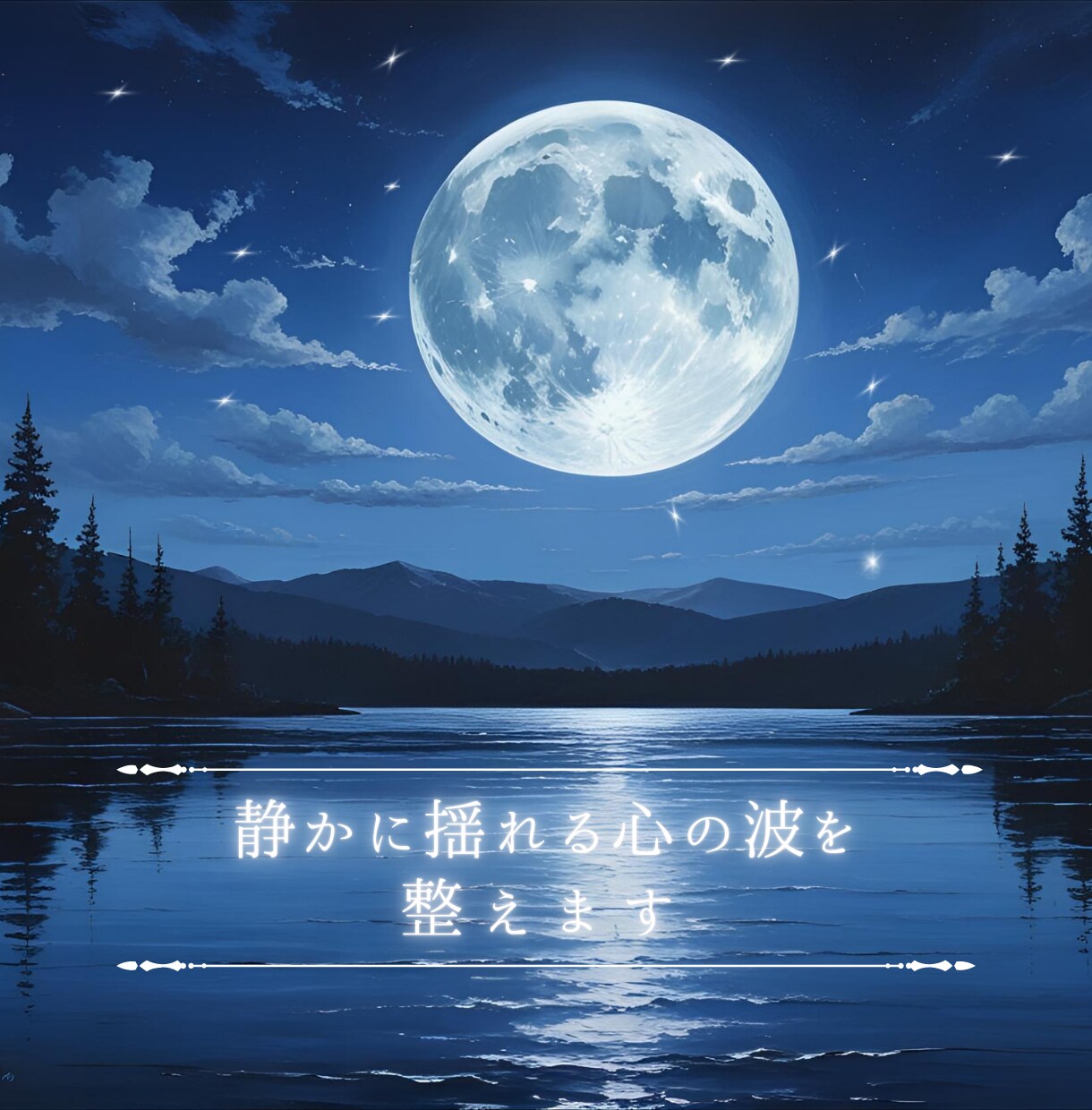 恋の行方を霊視し幸せへと導きます 月の光のように、あなたの心をそっと照らし癒します☽☽☽ イメージ2