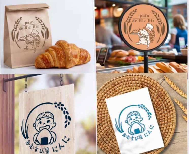 手書きでほっこり！可愛さ溢れるロゴを作ります 【５名様限定価格】飲食店・サロンなど！あなたの想いをロゴに イメージ3