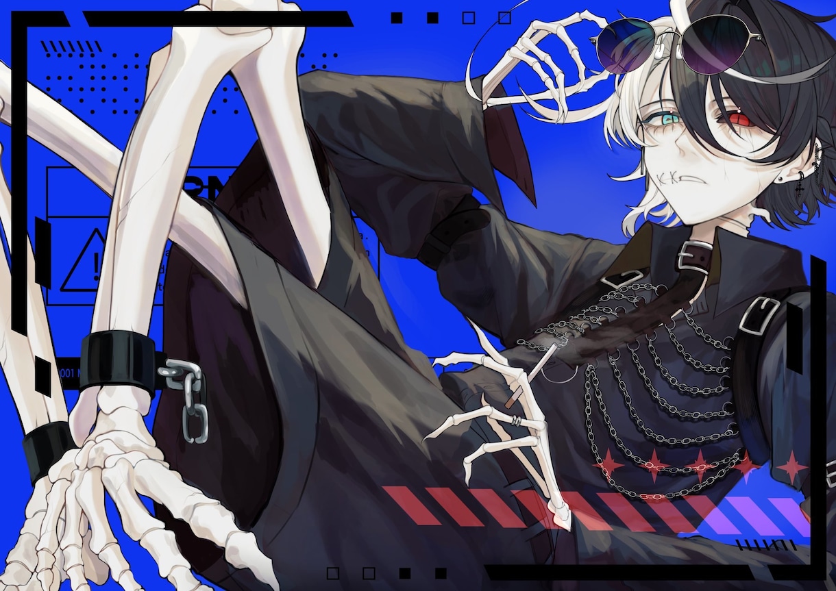 イラスト全般制作いたします 動画用イラスト、立ち絵、キャラデザ、グッズ用などなど！ イメージ1