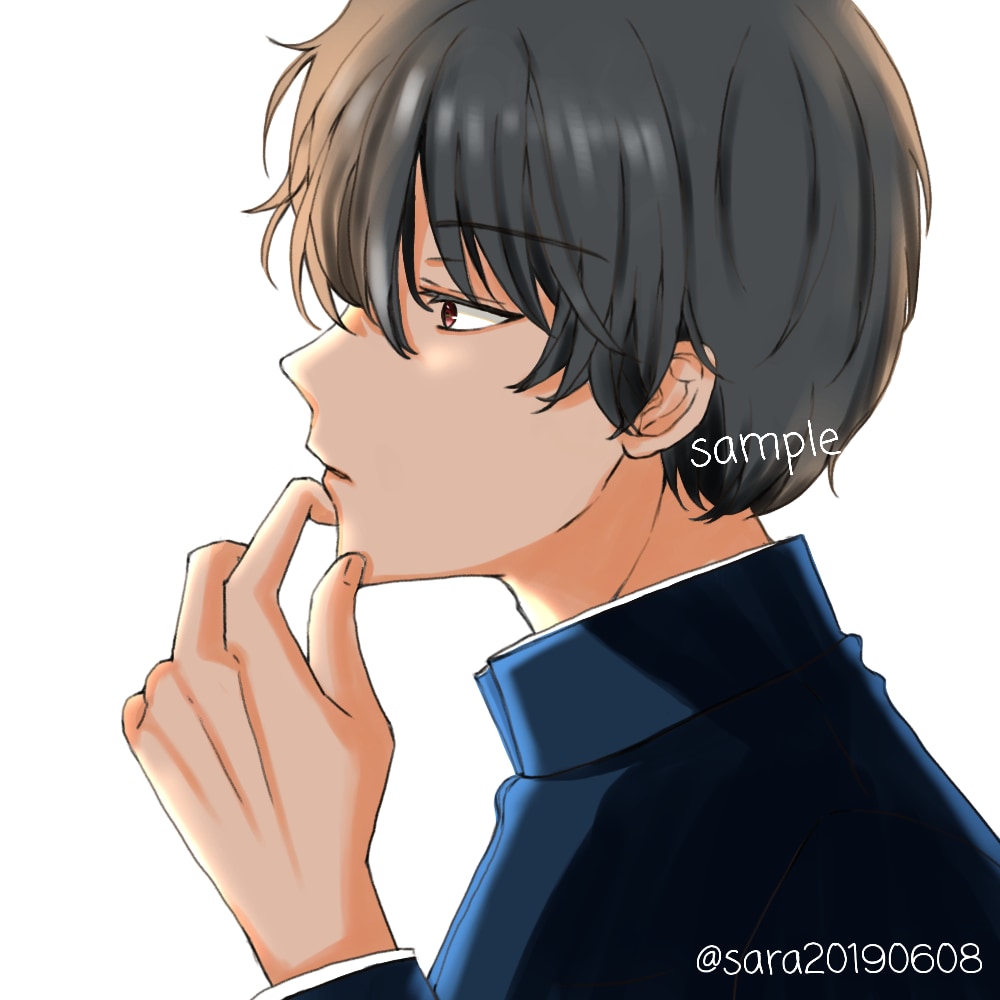SNS用アイコンイラスト(デジタル)描きます 世界にひとつだけの素敵なアイコンを作りましょう！ イメージ7