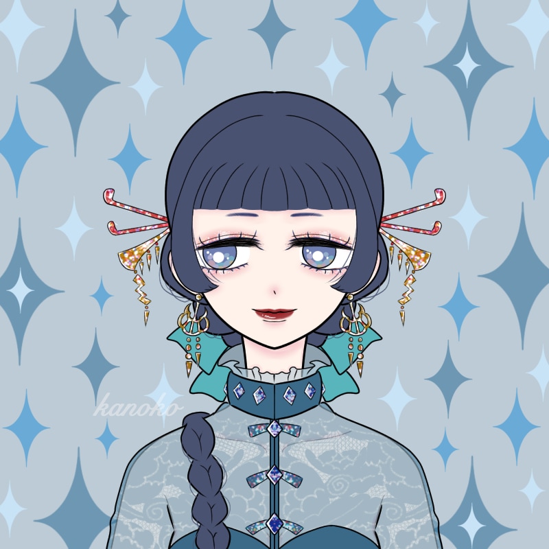 キラキラしたかわいいアイコン・イラストお描きします 商用OK！パッと目を引く個性的でかわいいイラストSNS等に！ イメージ2