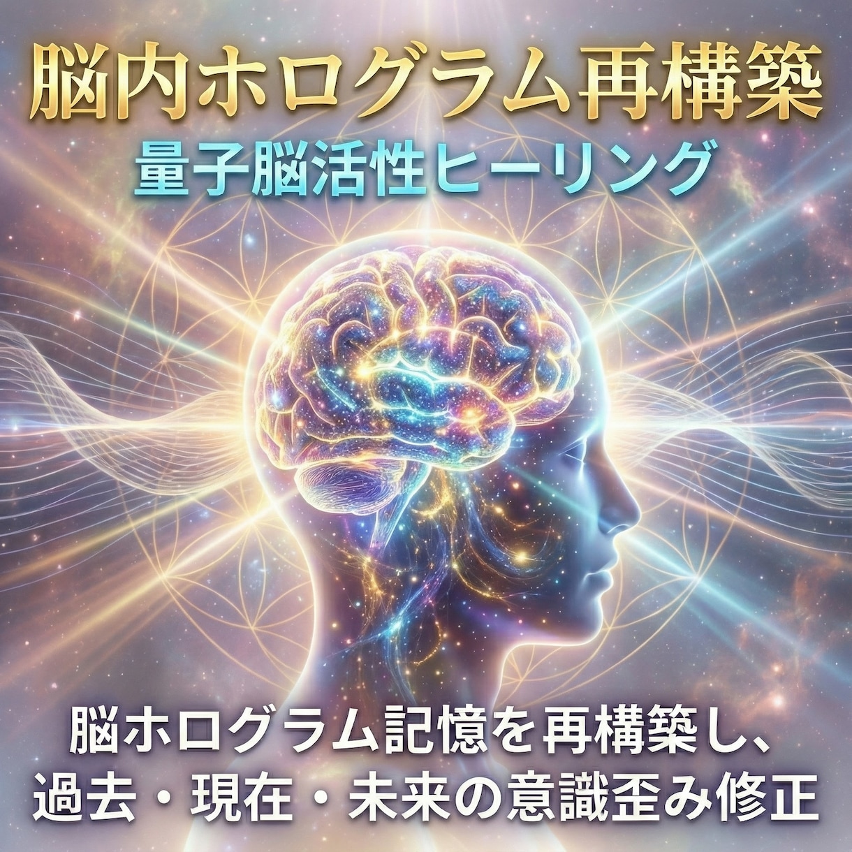 脳内ホログラム再構築　量子脳活性ヒーリングします 脳ホログラム記憶を再構築し、 過去・現在・未来の意識歪み修正 イメージ9