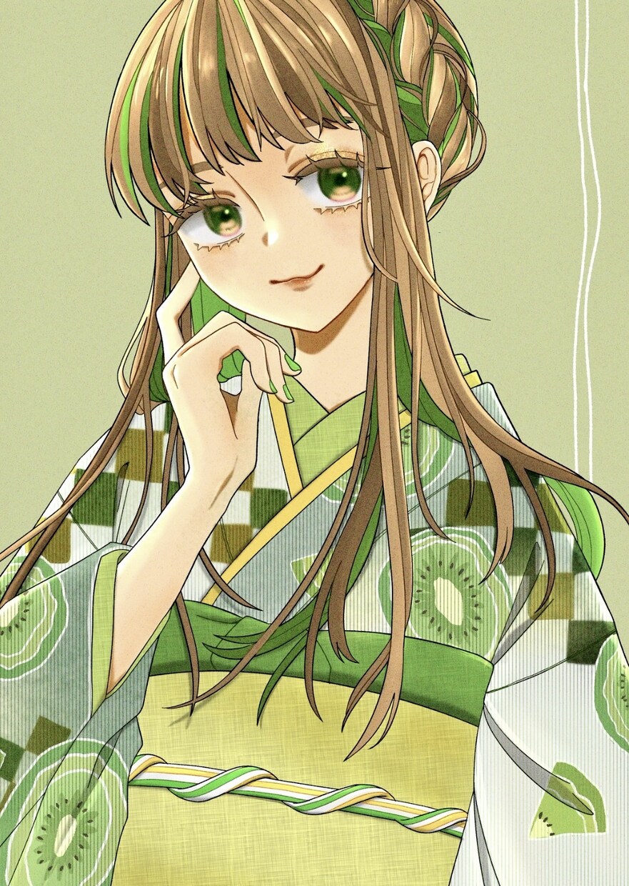 アイコン用等のイラストを制作します 髪の毛にこだわった可愛さご提供します イメージ2