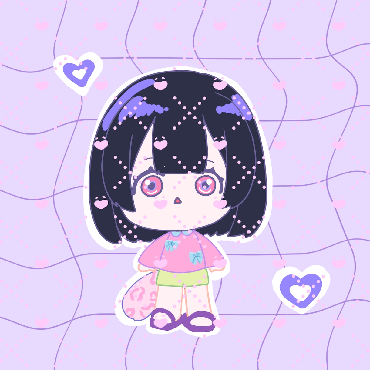 3次元でも2次元でも！ミニキャラ描きます まるっと可愛いイラスト描きます❁⃘*.ﾟ イメージ3