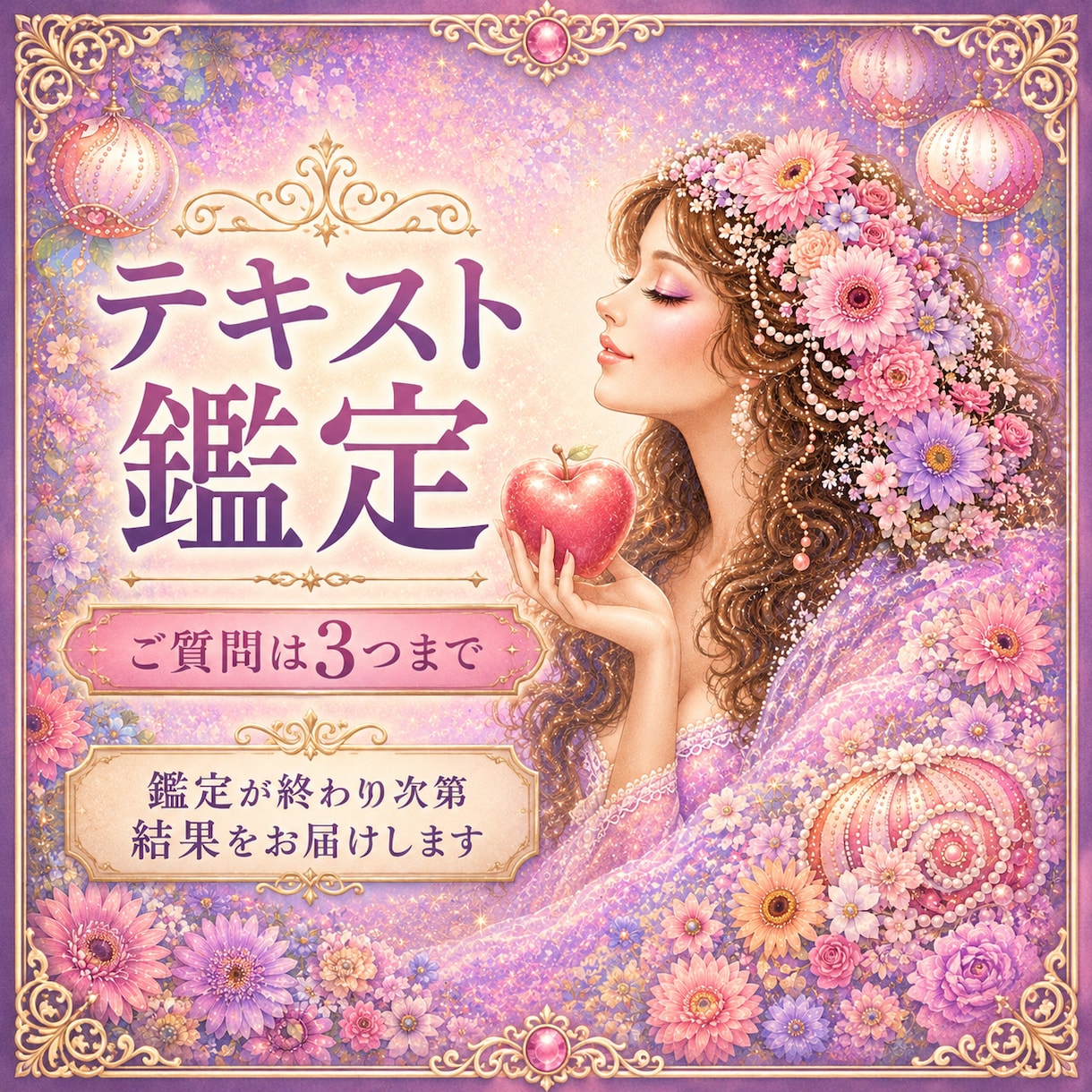じっくり鑑定★電話が苦手な方。テキスト鑑定致します ご相談は【3つ】まで可能です。恋愛全般／仕事の人間関係／ イメージ1
