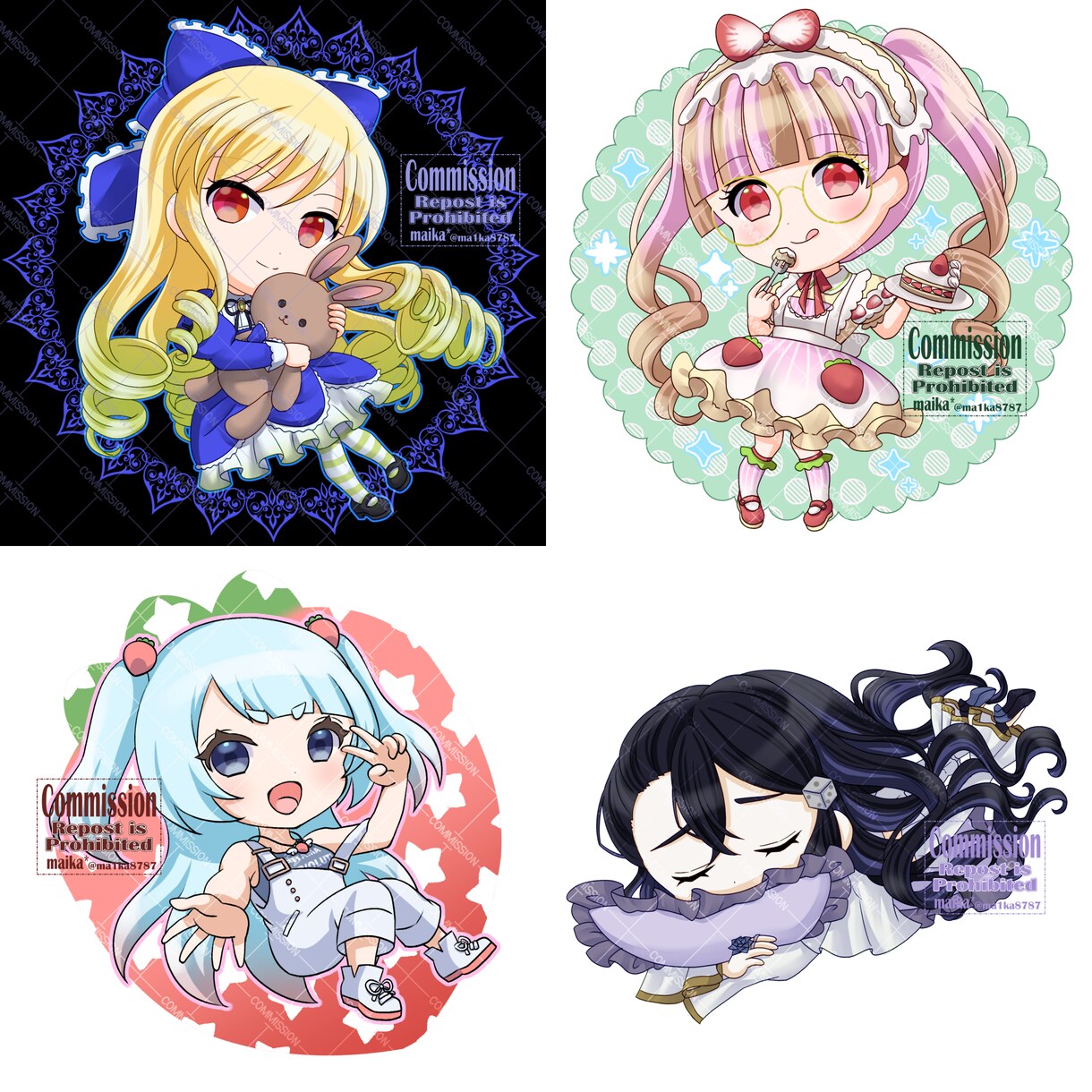 かわいいミニキャラ描きます 自由に使える小さくて可愛いミニキャライラスト＊ イメージ5