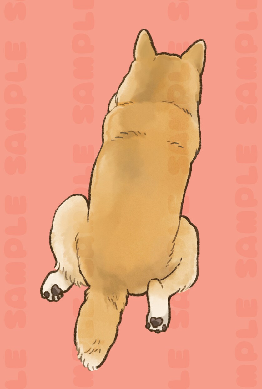 犬・猫ちゃんのイラスト描きます 鉛筆＋水彩のアナログタッチで（iPad使用） イメージ6