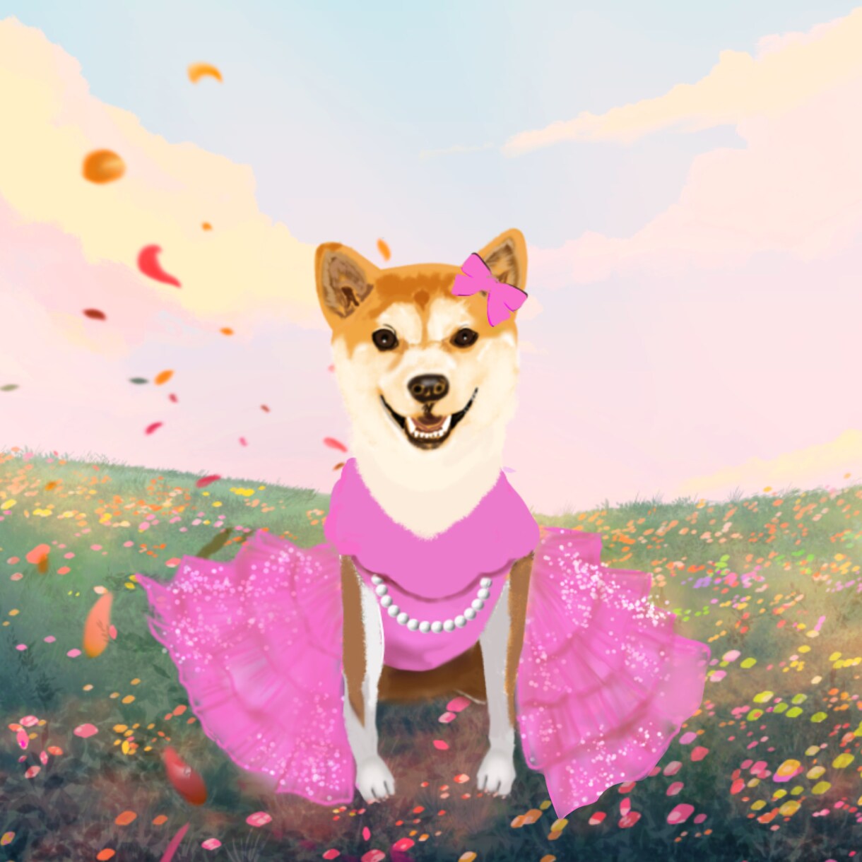 子供の誕生日におすすめ。プリンセス似顔絵描きます 憧れのプリンセスに早変わり。子供の誕生日プレゼントにおすすめ イメージ4