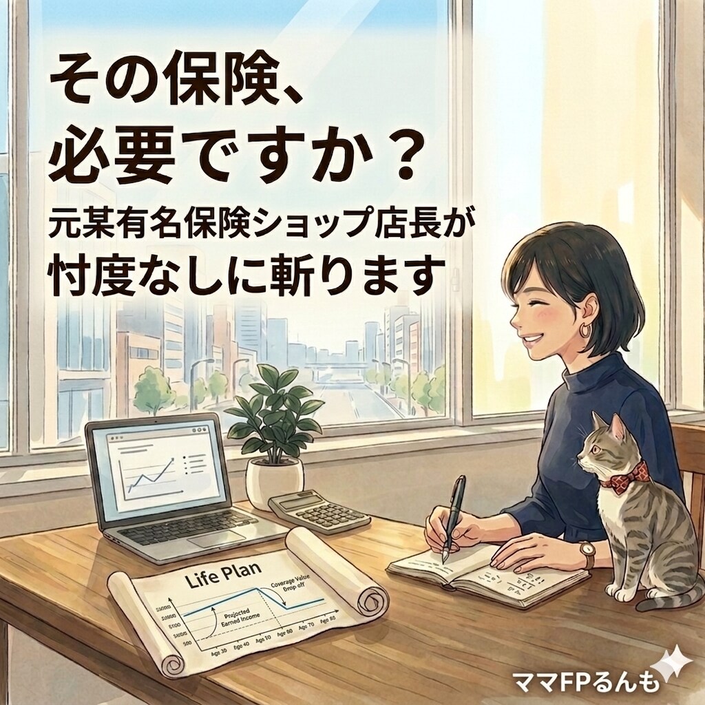 あなたの保険、その場で忖度抜きに斬ります 元某有名保険ショップ店長が本音で診断いたします。 イメージ1