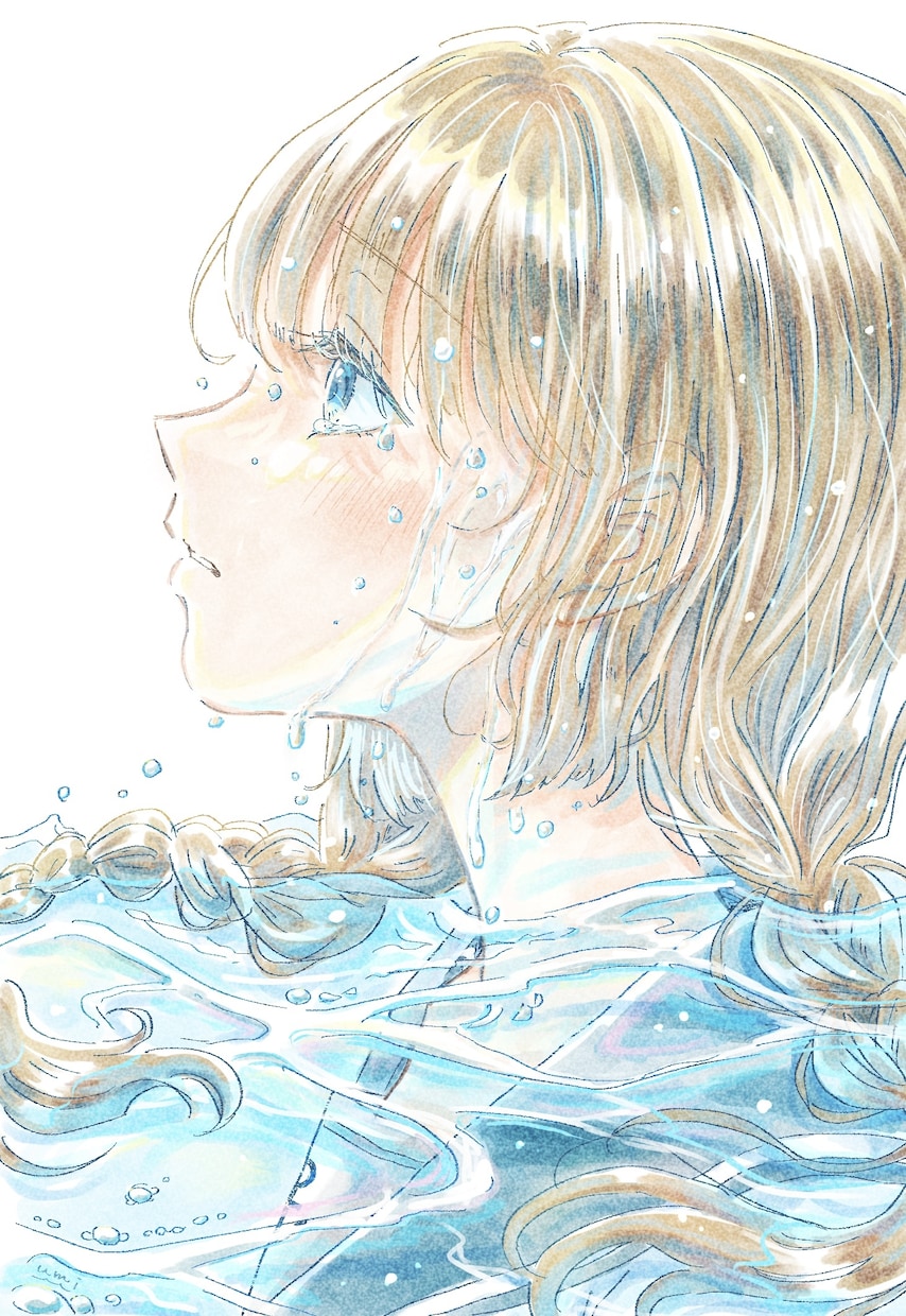 華やかで目を引く一枚絵✨ご要望に応じて描きます あったか&爽やかなテイストが得意♪細かくオーダーできます！ イメージ5