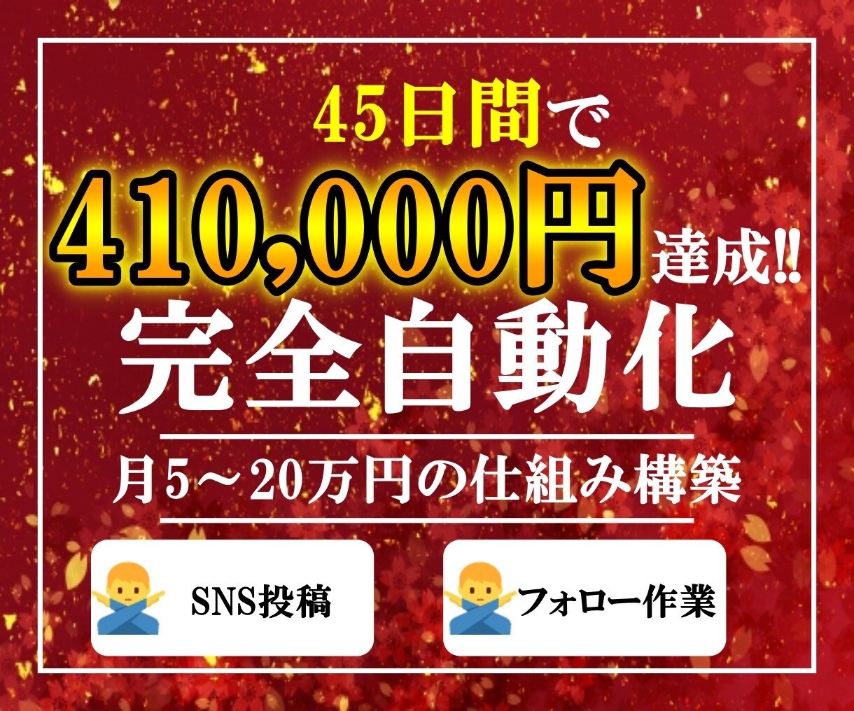 無名の凡人でもできた！次世代の自動化副業教えます 働く時間が半分で、売り上げが2倍になった禁断手法 イメージ1