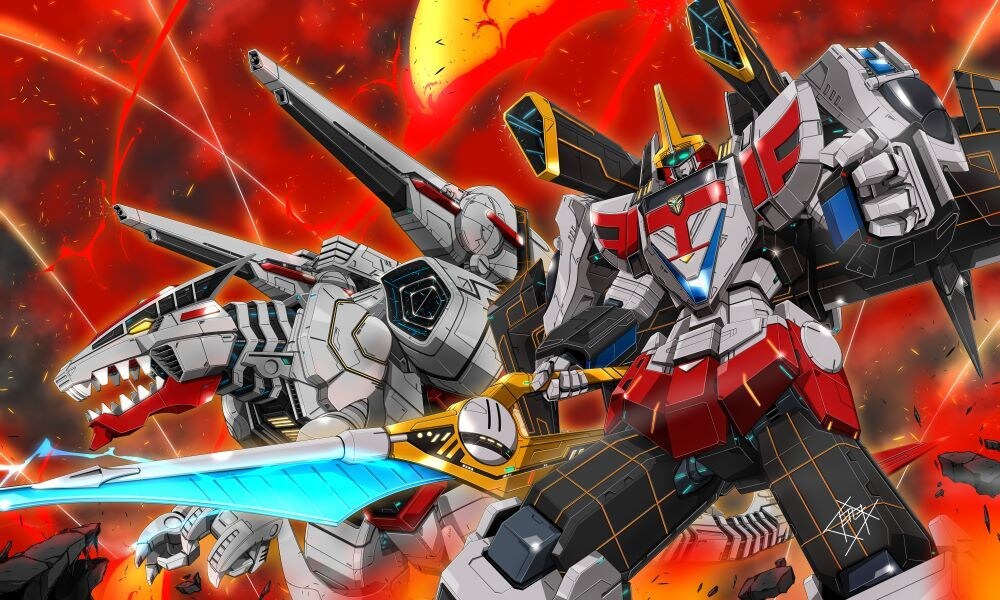 ご希望のロボットのイラストを描きます 勇者シリーズ・戦隊ロボ・ガンダム等、ロボットほぼ全般。 イメージ8