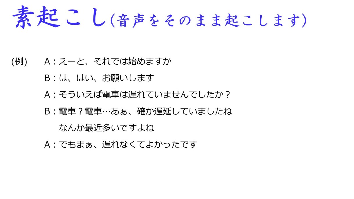 1分70円～　動画や音声の文字起こしお手伝いします 最低水準の料金で、迅速で確かなサービスを提供！ イメージ4