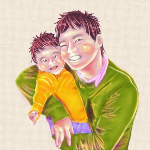 似顔絵描きます SNSのアイコンや記念日のプレゼント用に似顔絵作成します イメージ2