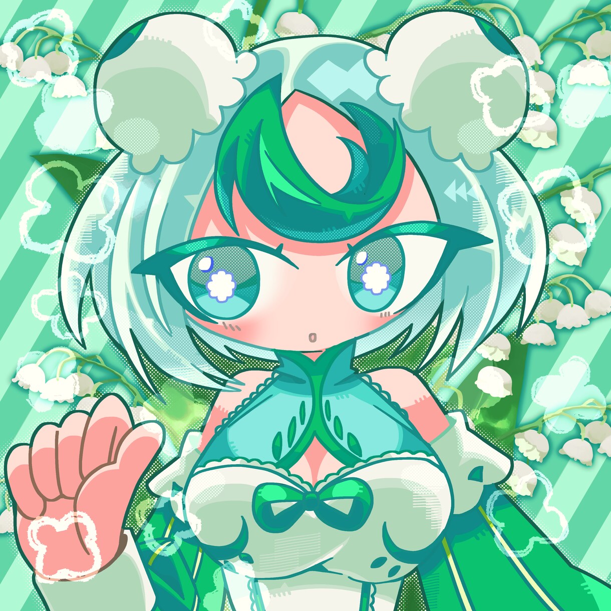 デフォルメキャラのSNSアイコン描きます デフォルメされたキャラクターでアイコンを描きます。 イメージ1
