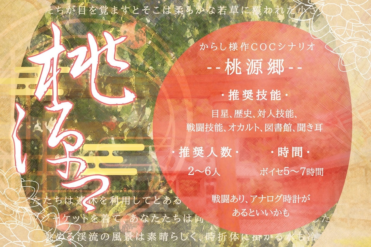 TRPGのトレーラー画像制作いたします オリジナルシナリオのイメージやオンラインセッションの募集に イメージ3