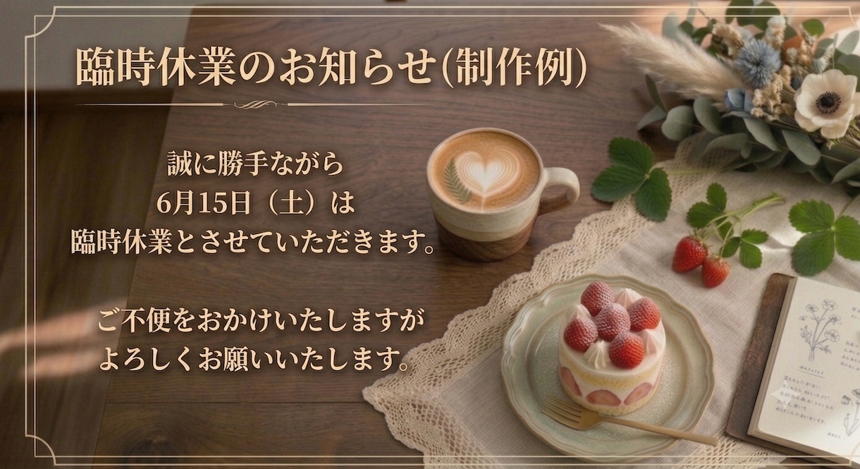 おしゃれなInstagram画像作ります 思わず足を運びたくなる投稿作りをお手伝いします イメージ5