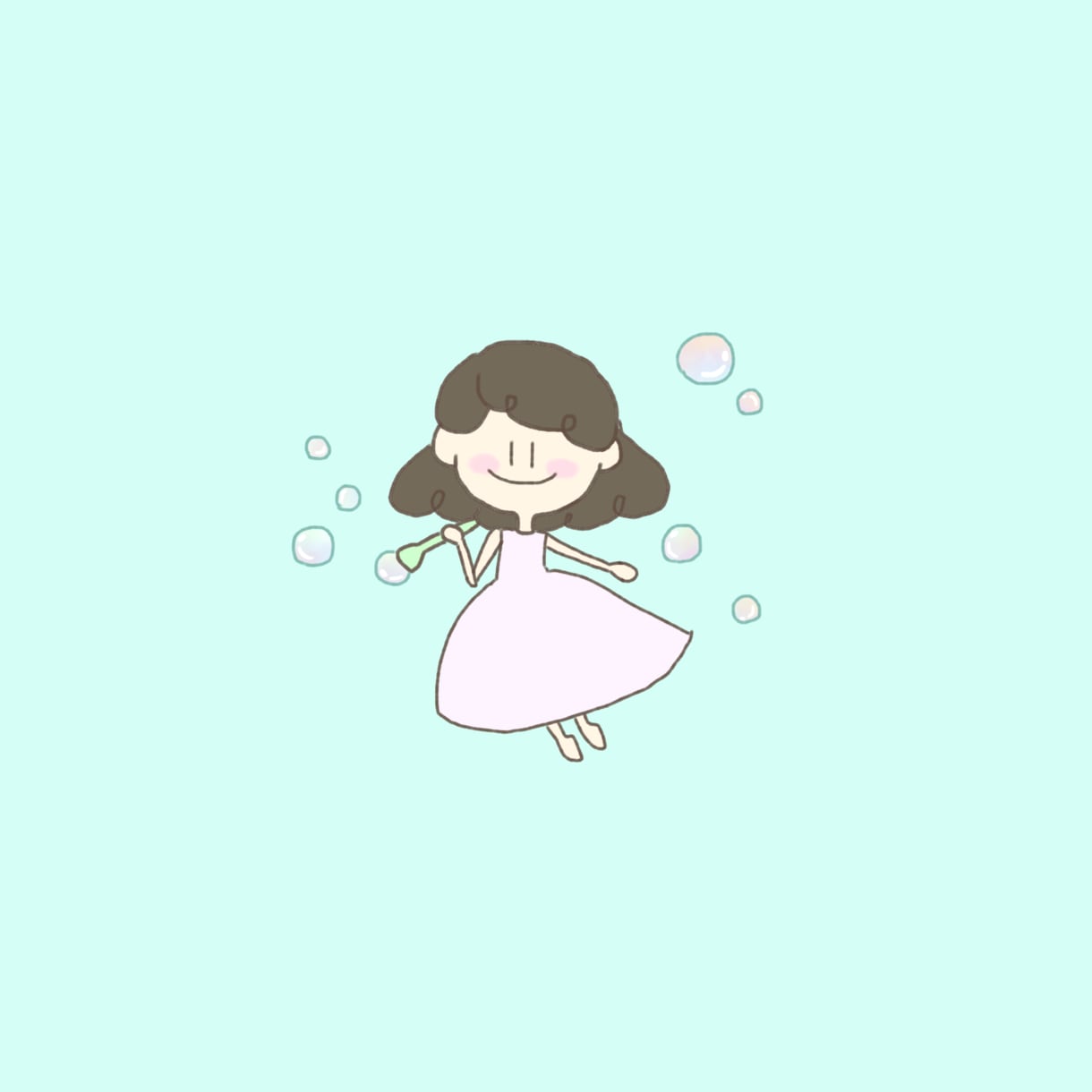 ゆるふわな雰囲気のイラストやアイコン作成いたします SNS・ブログ用のアイコンにおすすめ！ イメージ2