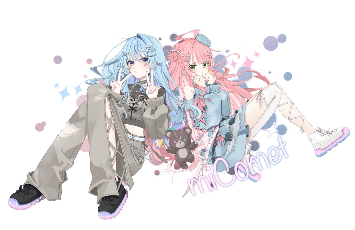 サムネイルや1枚イラスト、立ち絵等お描きします 描き込み、塗りにこだわったイラスト描きます イメージ1