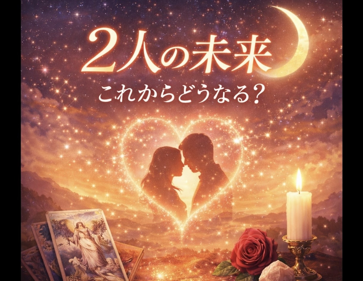 二人の未来｜この先どうなる？占います トートタロットであの人とのこれからの流れを読み解きます イメージ1