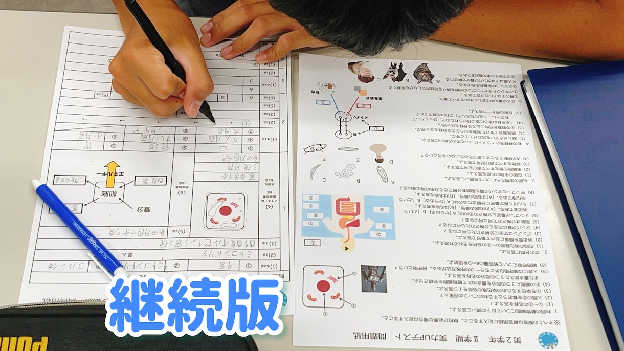 中学生向け《理科･数学》とびきり楽しく教えます ユニークなプリントが人気！現役塾長が教える勉強の楽しみ方 イメージ1